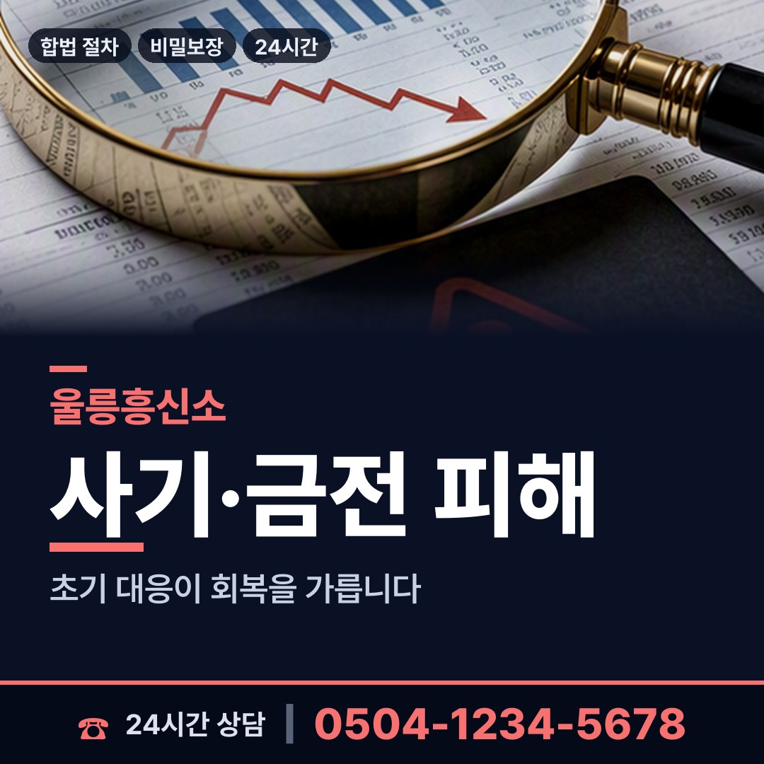 울릉 북면 로맨스스캠 상담 안내